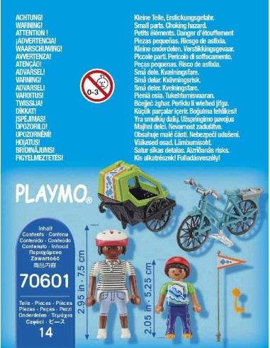 PLAYMOBIL EXCURSION EN BICICLETA 70601