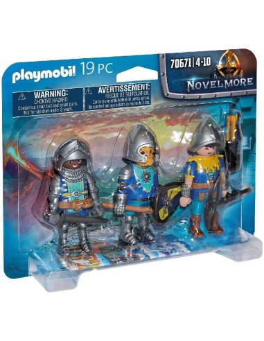 SET DE 3 CABALLEROS DE NOVELMORE - PLAYM