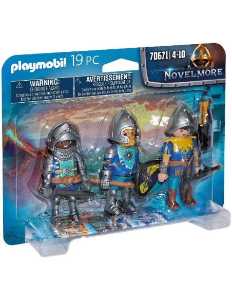 SET DE 3 CABALLEROS DE NOVELMORE - PLAYM