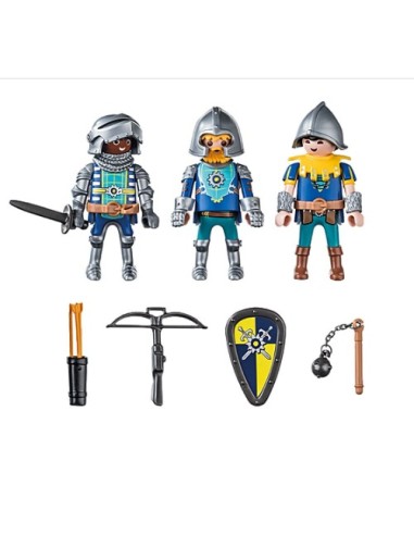 SET DE 3 CABALLEROS DE NOVELMORE - PLAYM
