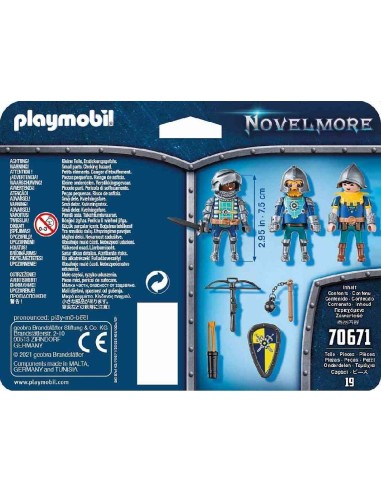 SET DE 3 CABALLEROS DE NOVELMORE - PLAYM