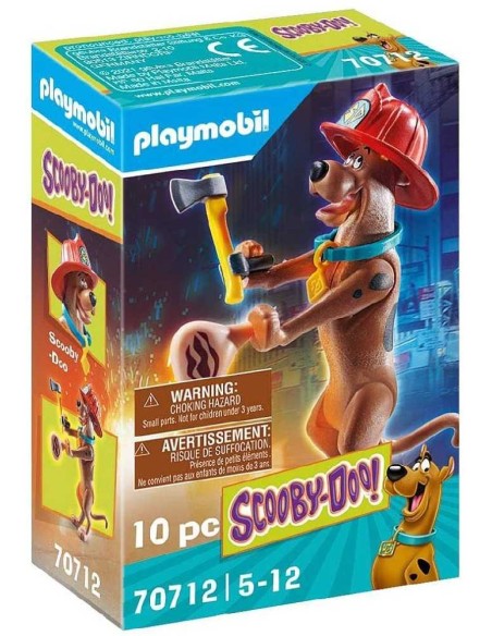 SCOOBY-DOO! FIGURA COLECCIONABLE BOMBERO