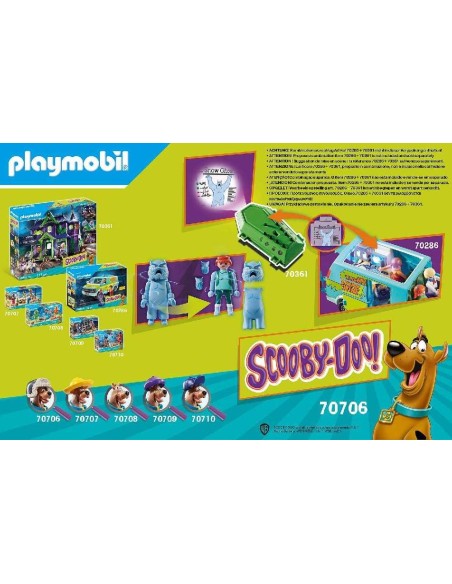 PLAYMOBIL - SCOOBY-DOO! AVENTURA CON SNO