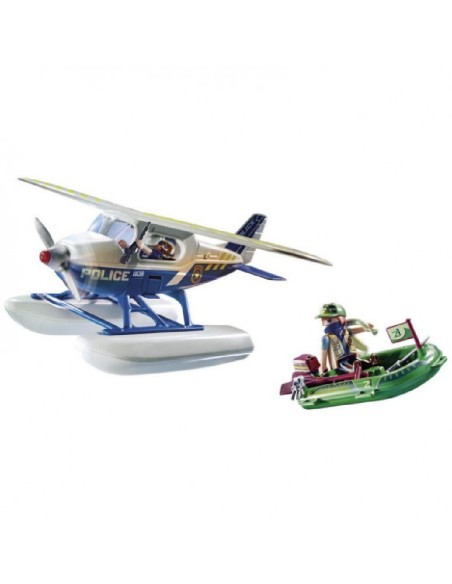 PLAYMOBIL POLICIA HIDROAVION PERSECUCION