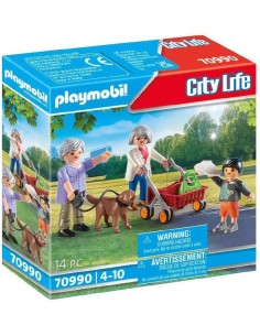 ABUELOS Y NIETO PLAYMOBIL CITYLIFE 70990