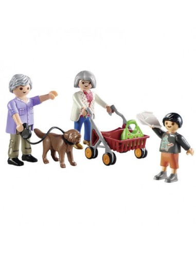 ABUELOS Y NIETO PLAYMOBIL CITYLIFE 70990