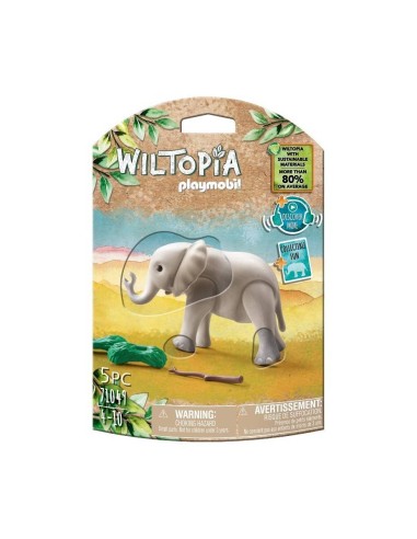 ELEFANTE JOVEN WILTOPIA  - PLAYMOBIL 710
