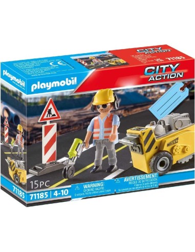 TRABAJADOR DE LA CONSTRUCCION PLAYMOBIL 