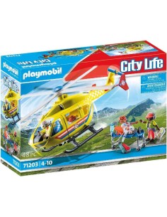 HELICOPTERO DE RESCATE PLAYMOBIL 71203