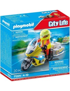 PLAYMOBIL CITY LIFE 71205 MOTO DE EMERGE