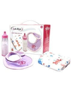 SET CANASTILLA BIBERON + PAÑAL + BABERO