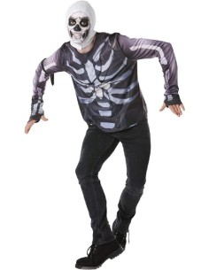 DISFRAZ CAMISETA SKULL TROOPER FORTNITE  2