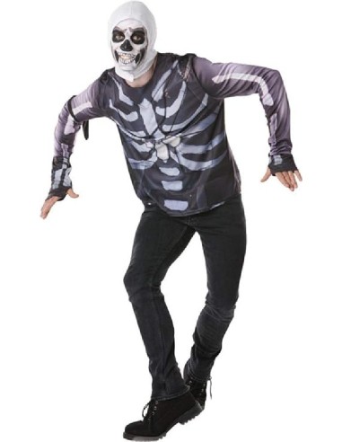 DISFRAZ CAMISETA SKULL TROOPER FORTNITE 