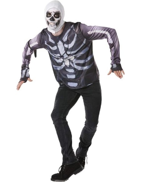 DISFRAZ CAMISETA SKULL TROOPER FORTNITE 