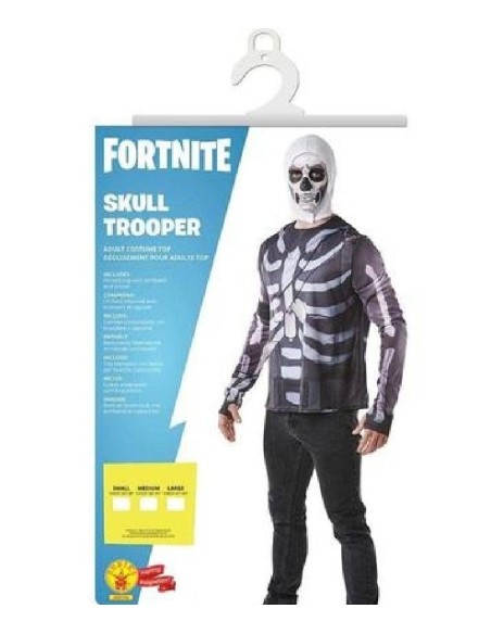 DISFRAZ CAMISETA SKULL TROOPER FORTNITE 