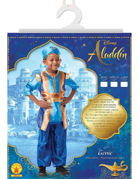 DISFRAZ GENIO DE LA LAMPARA - ALADDIN 7-