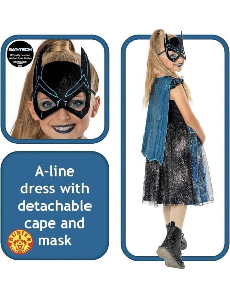 DISFRAZ BATGIRL BAT-TECH DELUXE 7-8 AÑOS