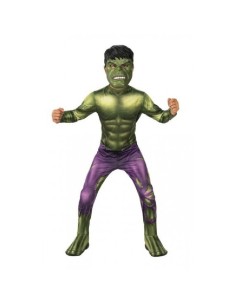 DISFRAZ HULK AVENGERS MARVEL 9-10 AÑOS