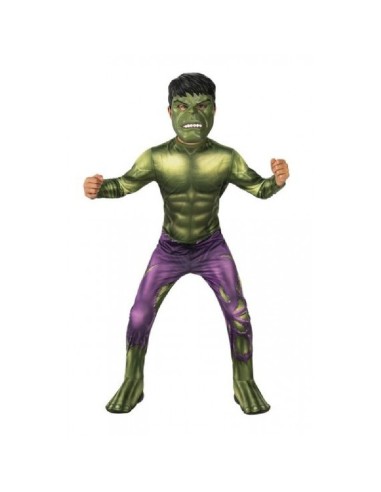 DISFRAZ HULK AVENGERS MARVEL 9-10 AÑOS