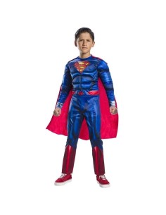DISFRAZ SUPERMAN BLACK LINE MUSCUL DELUX