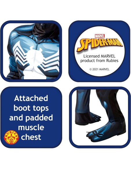 DISFRAZ VENOM DELUXE 5-7 AÑOS / 110-122
