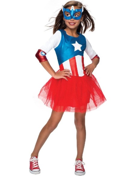DISFRAZ CAPITANA AMERICA DREAM DELUXE 8-