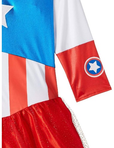 DISFRAZ CAPITANA AMERICA DREAM DELUXE 8-