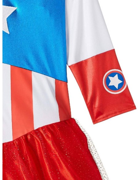 DISFRAZ CAPITANA AMERICA DREAM DELUXE 8-