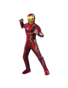 DISFRAZ IRON MAN PREMIUM 8-10 AÑOS
