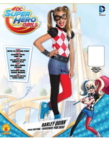 DISFRAZ HARLEY QUINN CLASSIC S 3-4 AÑOS