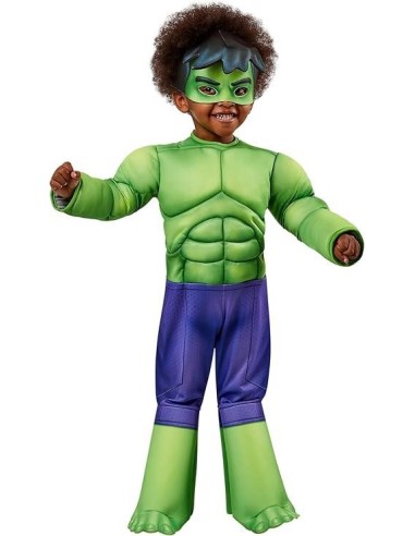 DISFRAZ HULK MUSCULOSO AVENGERS 2-3 AÑOS