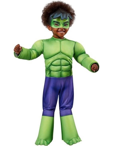 DISFRAZ HULK MUSCULOSO AVENGERS 2-3 AÑOS