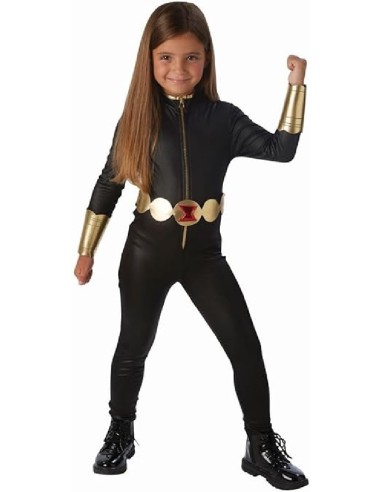DISFRAZ BLACK WIDOW 7-8 AÑOS 128CM