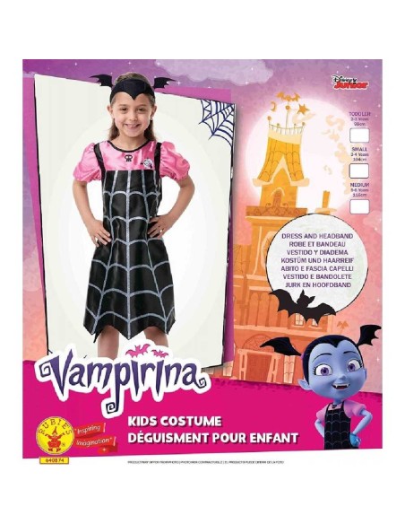 DISFRAZ VAMPIRINA DISNEY 2-3 AÑOS