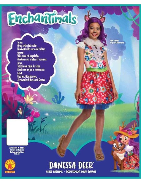 DISFRAZ ENCHANTIMALS DANESSA DEER 3-4 AÑ