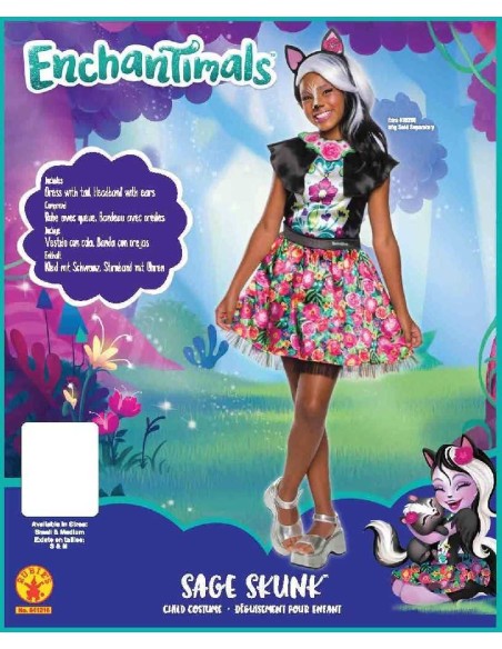 DISFRAZ DE SAGE SKUNK ENCHANTIMALS 3-4 A