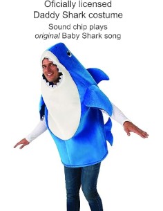 DISFRAZ DADDY SHARK BABY SHARK ADULTO 2