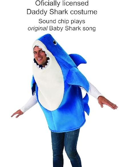 DISFRAZ DADDY SHARK BABY SHARK ADULTO