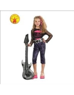 DISFRAZ  ROCK STAR ROCKERA 8-10 AÑOS