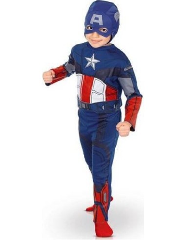 DISFRAZ CAPITAN AMERICA CLASSIC 7-8 AÑOS