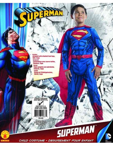 DISFRAZ SUPERMAN COMIC 8- 10 AÑOS