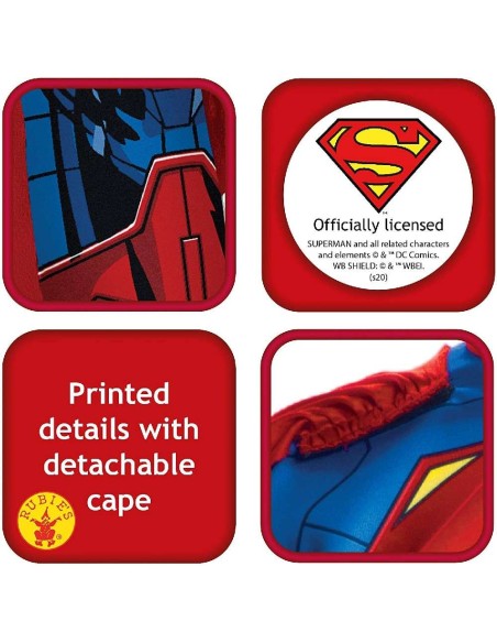 DISFRAZ SUPERMAN COMIC 8- 10 AÑOS