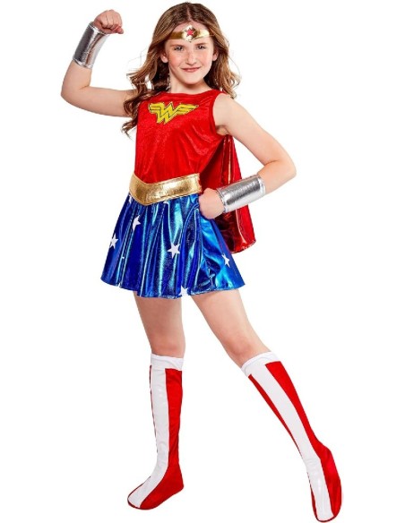 DISFRAZ WONDER WOMAN DELUXE 8-10 AÑOS