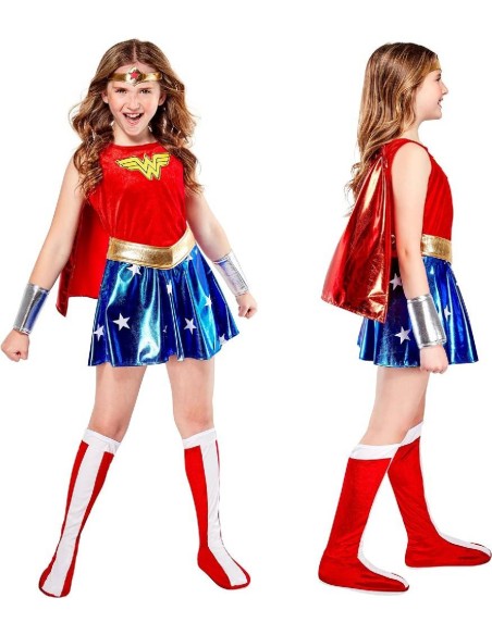 DISFRAZ WONDER WOMAN DELUXE 8-10 AÑOS