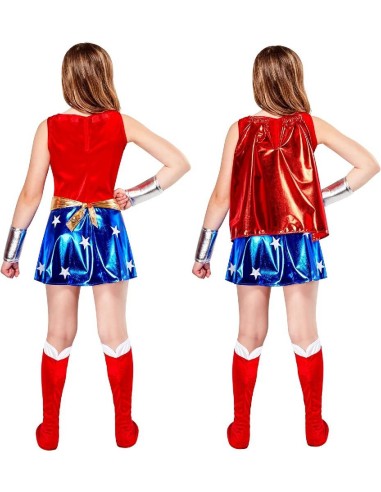 DISFRAZ WONDER WOMAN DELUXE 8-10 AÑOS