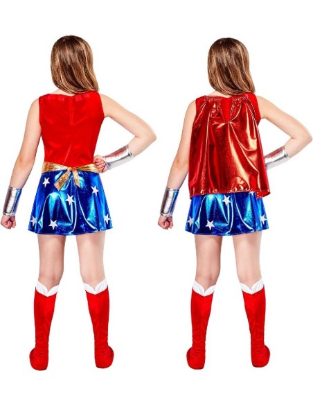 DISFRAZ WONDER WOMAN DELUXE 8-10 AÑOS