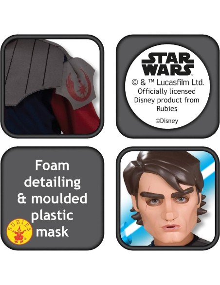 DISFRAZ ANAKIN SKYWALKER 5-7 AÑOS (8-10 