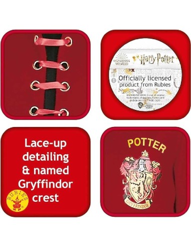 HARRY POTTER TUNICA QUIDDITCH DELUXE 4-6
