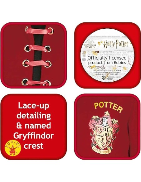 HARRY POTTER TUNICA QUIDDITCH DELUXE 4-6
