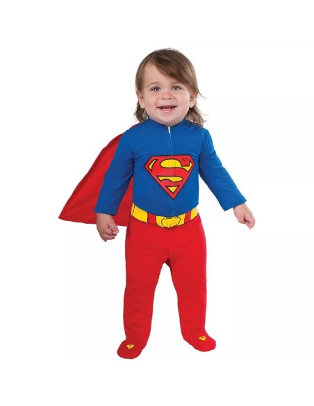 DISFRAZ SUPERMAN ROMPER PRESCHOOL 6-12 M